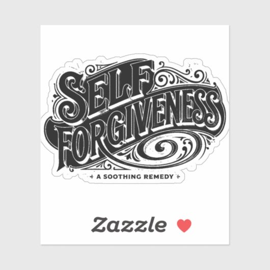 zelfvergeving sticker (Vel)