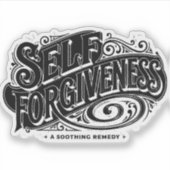 zelfvergeving sticker (Voorkant)