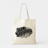 zelfvergeving tote bag (Achterkant)