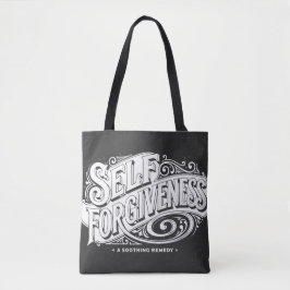 zelfvergeving tote bag