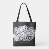 zelfvergeving tote bag (Achterkant)