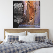 Zelfvergiffenis Inspirerend Canvas Afdruk (Insitu (Slaapkamer))