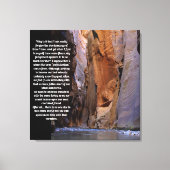 Zelfvergiffenis Inspirerend Canvas Afdruk (Voorkant)