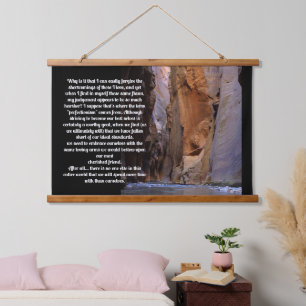 Zelfvergiffenis Inspirerend Hangend Wandkleed