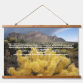 Zelfvergiffenis Inspirerend Hangend Wandkleed (Voorkant)