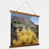 Zelfvergiffenis Inspirerend Hangend Wandkleed (Gebogen)