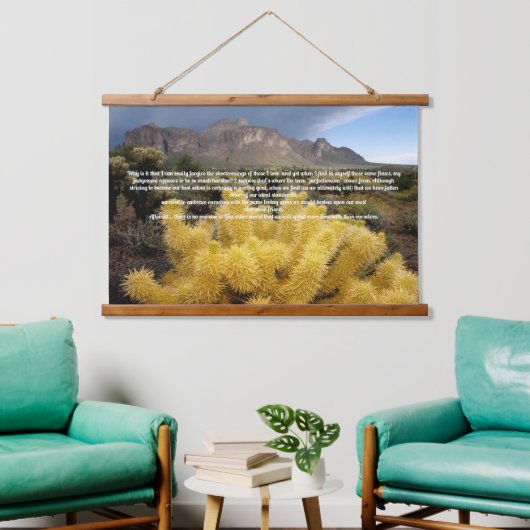 Zelfvergiffenis Inspirerend Hangend Wandkleed (Woonkamer)