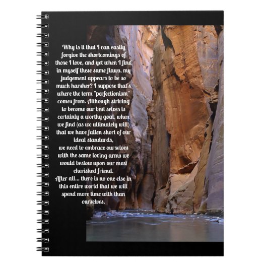 Zelfvergiffenis Inspirerend Notitieboek (Voorkant)