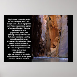 Zelfvergiffenis Inspirerend Poster