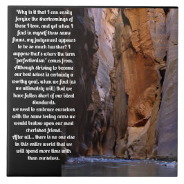 Zelfvergiffenis Inspirerend Tegeltje