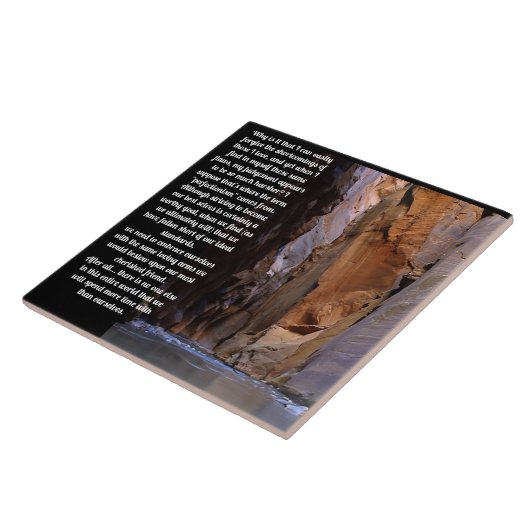 Zelfvergiffenis Inspirerend Tegeltje (Zijkant)