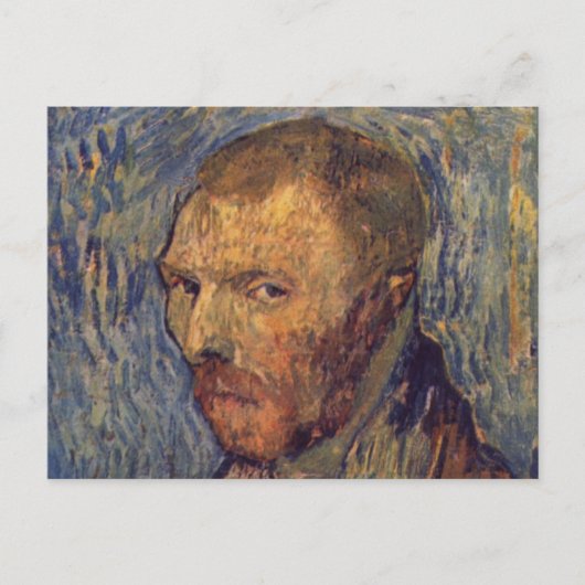 Zelfverminkt oorportret - Van Gogh Briefkaart (Voorkant)