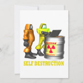 Zelfvernietiging Kaart (Voorkant)