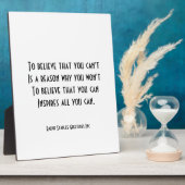 Zelfvertrouwen Fotoplaat (Zijkant)