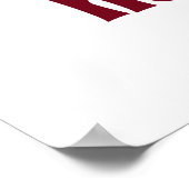 Zelfvertrouwen is de essentie van het Heroïsme - v Poster (Hoek)