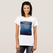 Zelfvertrouwen-motivatie offerte t-shirt (Voorkant volledig)