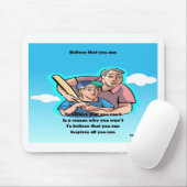 Zelfvertrouwen Muismat (Met muis)