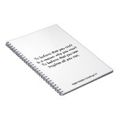 Zelfvertrouwen Notitieboek (Rechterzijde)