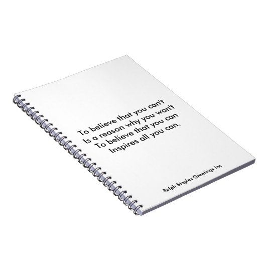 Zelfvertrouwen Notitieboek (Rechterzijde)