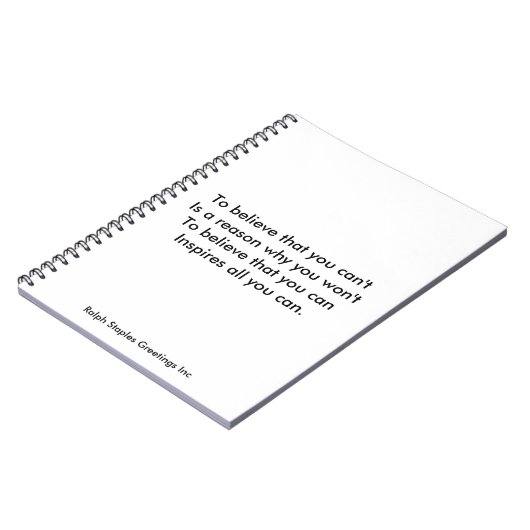 Zelfvertrouwen Notitieboek (Linkerzijde)