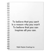 Zelfvertrouwen Notitieboek (Voorkant)