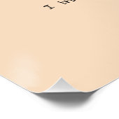 Zelfvertrouwen positieve bevestiging perfect poster (Hoek)