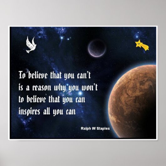 zelfvertrouwen posters (Voorkant)