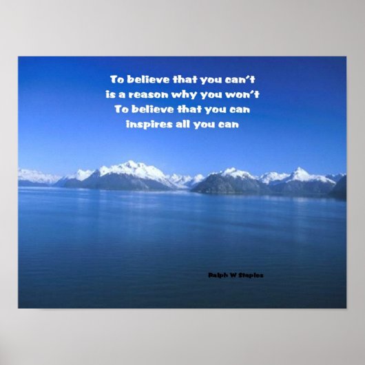 zelfvertrouwen posters (Voorkant)