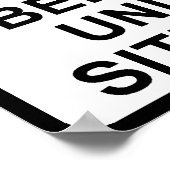 Zelfvertrouwen Spreekwoord Poster Bord Afdruk (Hoek)
