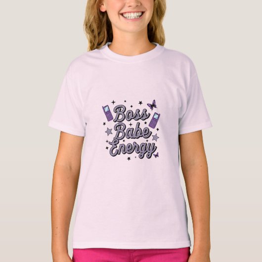 Zelfvertrouwen Staat Goed – Boss Babe T-shirt (Voorkant)