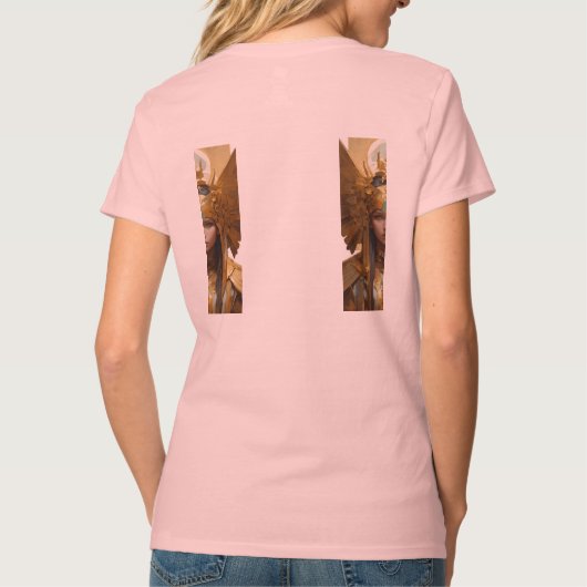 "Zelfvertrouwen staat je goed" T-shirt (Achterkant)