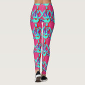 zelfvertrouwen zeg je wat een roze bikini meisje leggings (Achterkant)