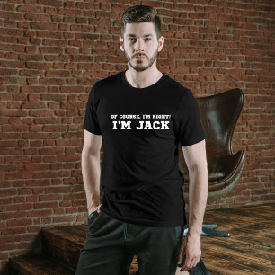 Zelfverzekerd Bob - Casual Mannen T-shirt