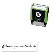 Zelfverzekerd en aanmoedigend Leraar Grading Zelfinktende Stempel (In situ)