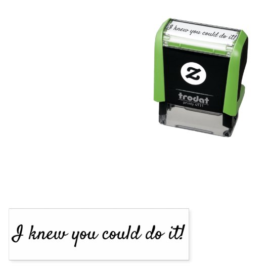 Zelfverzekerd en aanmoedigend Leraar Grading Zelfinktende Stempel (In situ)