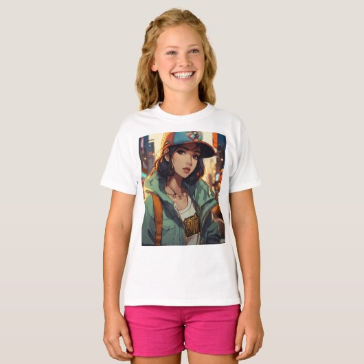 Zelfverzekerd en gedurfd: Attitude T - shirts voor (Voorkant volledig)