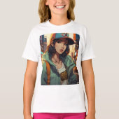 Zelfverzekerd en gedurfd: Attitude T - shirts voor (Voorkant)