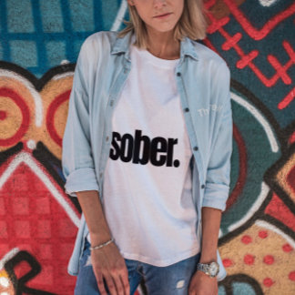 Zelfverzekerd, Gedurfd en Sober (Periode) T-shirt