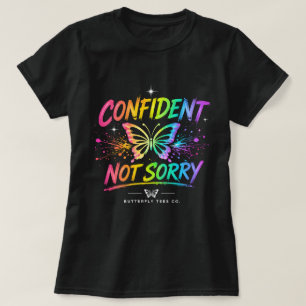 Zelfverzekerd Niet Sorry Vlinder Shirt 0047712