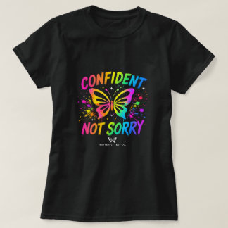 Zelfverzekerd Niet Sorry Vlinder Shirt 0047721