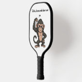 Zelfverzekerde Aap Pickleball Paddle (Links)