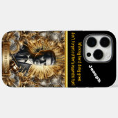 Zelfverzekerde advocaat leidt de rechtszaal Case-Mate iPhone case (Achterkant (horizontaal))