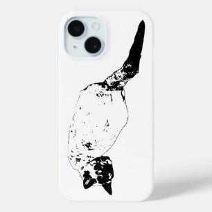 Zelfverzekerde Kat Draai iPhone 15 Case