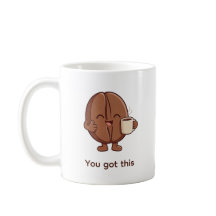 Zelfverzekerde Koffieboon Karakter