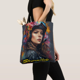 Zelfverzekerde Meisje Designer Bag Tote Bag