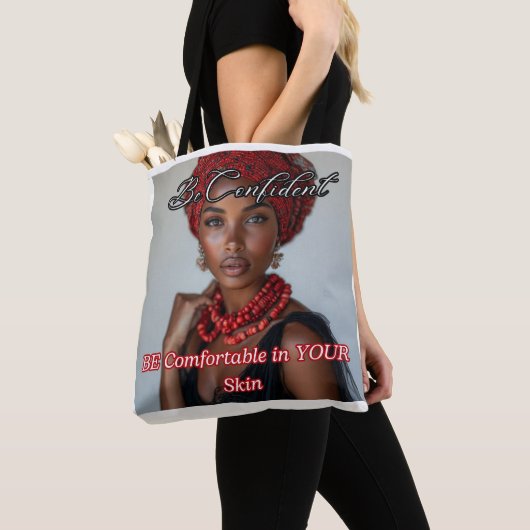 Zelfverzekerde schoudertassen tote bag (Dichtbij)
