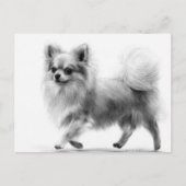 Zelfverzekerde stappen met de hand geschilderd Chi Briefkaart (Voorkant)