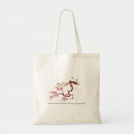 Zelfverzekerde Vrouw Lijnkunst | Motivatie Spreuk  Tote Bag