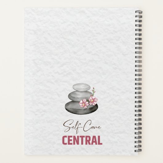 Zelfverzorging is een daad van zelfliefde planner (Achterkant)