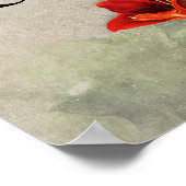 Zelfverzorging is geen losse Poster van het vlinde (Hoek)